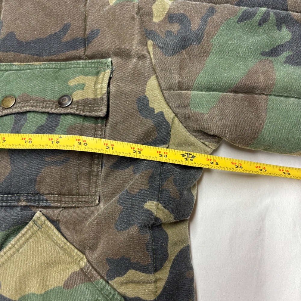 Vintage Saf-T-Bak Chiller Killer Camo Hunting Jacket Buckmasters Mens XL USA - Picture 8 of 8